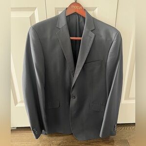 Mens Kenneth Cole Navy Blue Suit Jacket